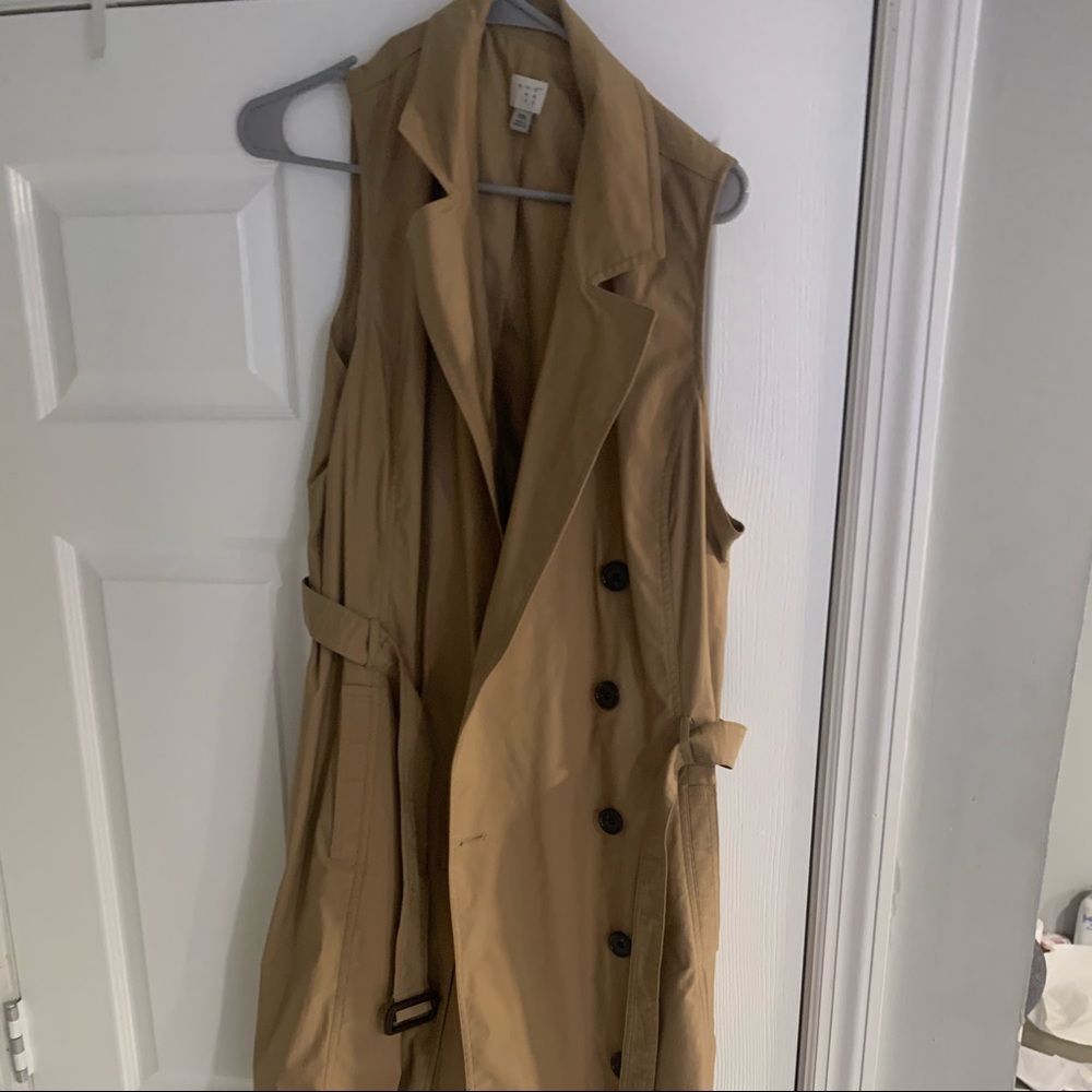 Trench coat dress